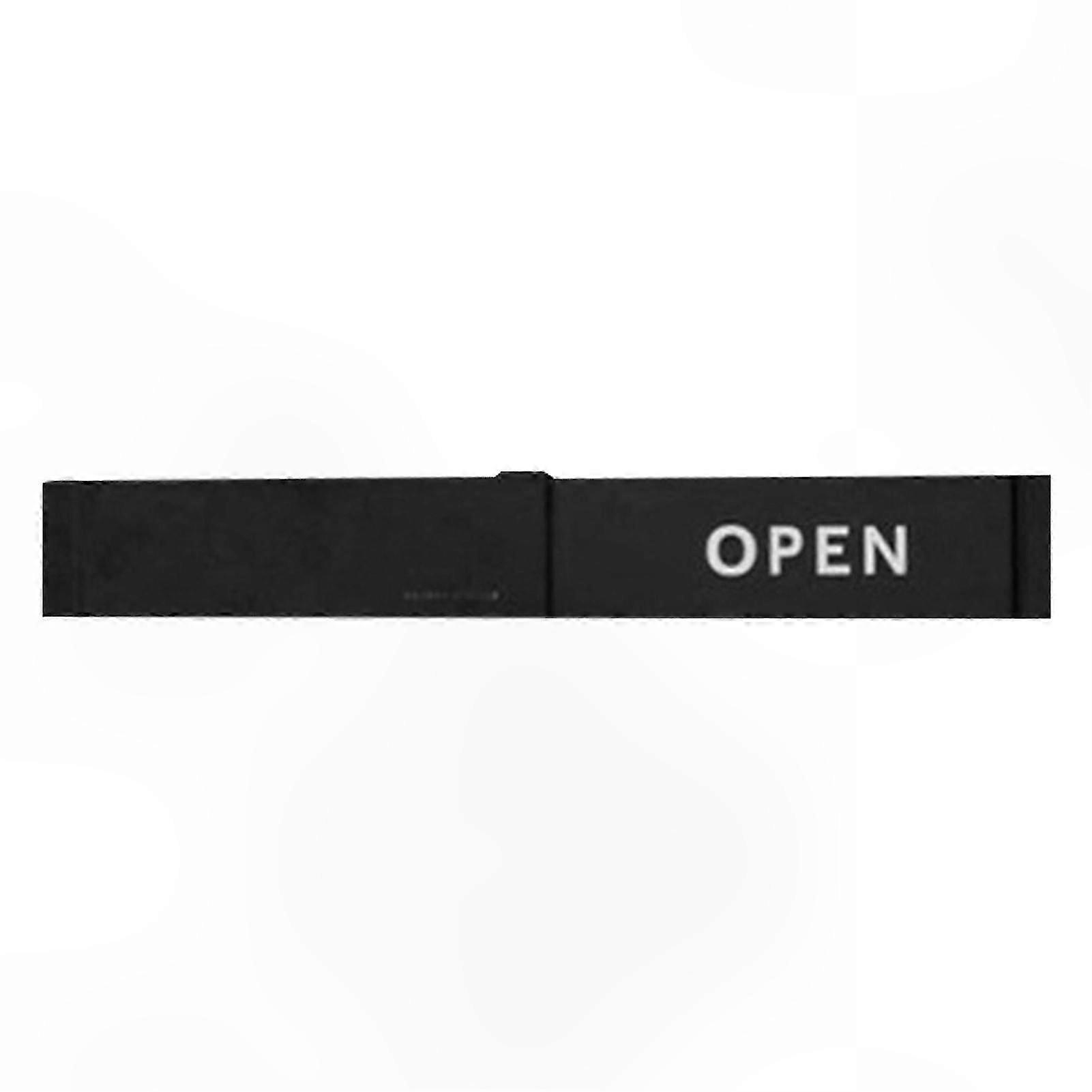 Durable Double-Sided Shop Sign for Entryway, Weather-Resistant Notice Board with Clear Visibility for Store Use
