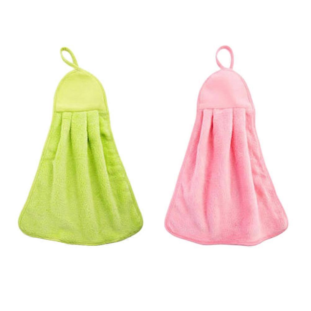 Cleaning Towel Dish Cleaning Cloth Strong Absorbent 4Pcs Hanging Set