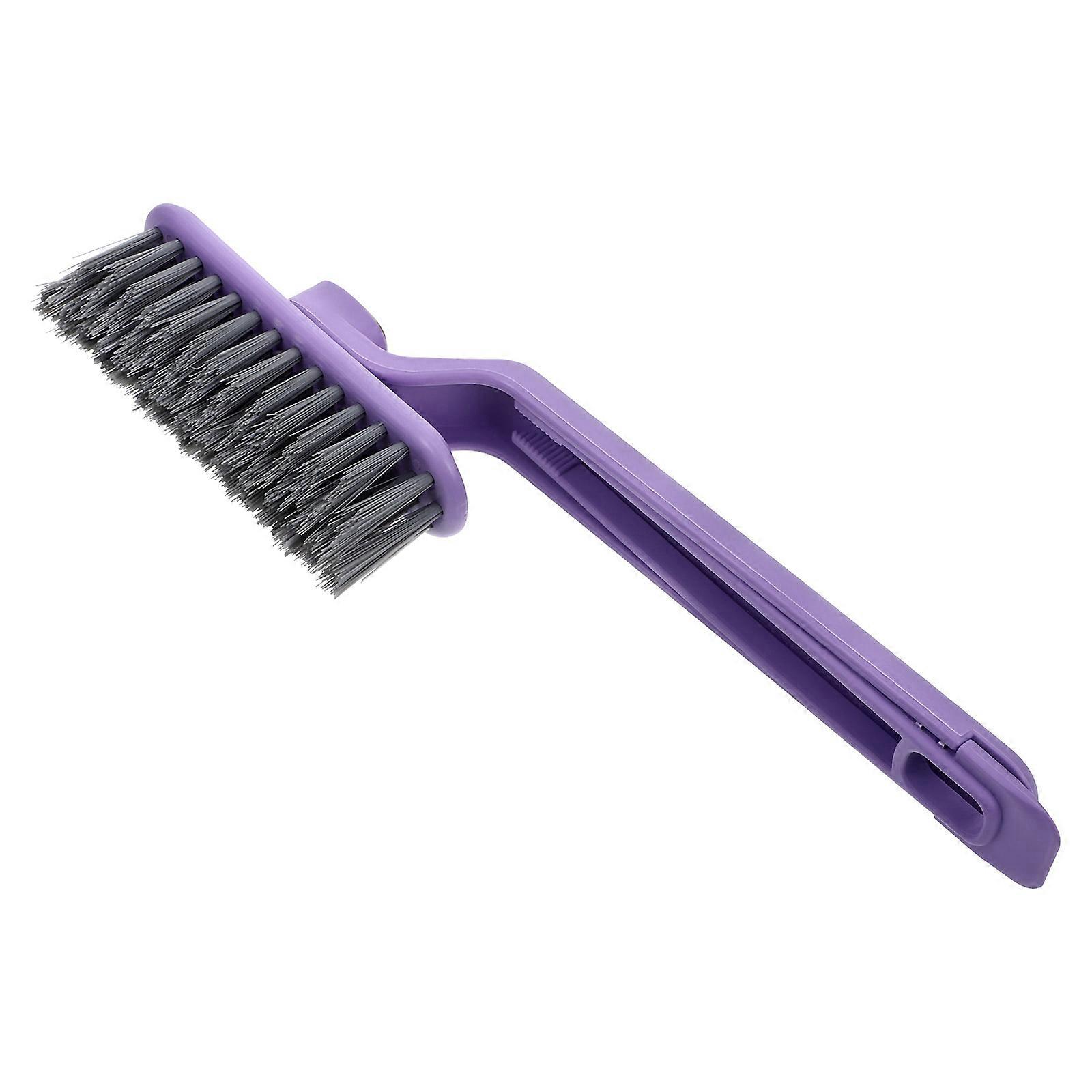 Purple Rotating Crevice Brush for Cleaning 6Pcs Kitchen Scrubbing Tool