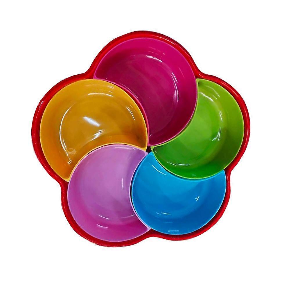 Plum Blossom Snack Plate for Home Use Practical Tray