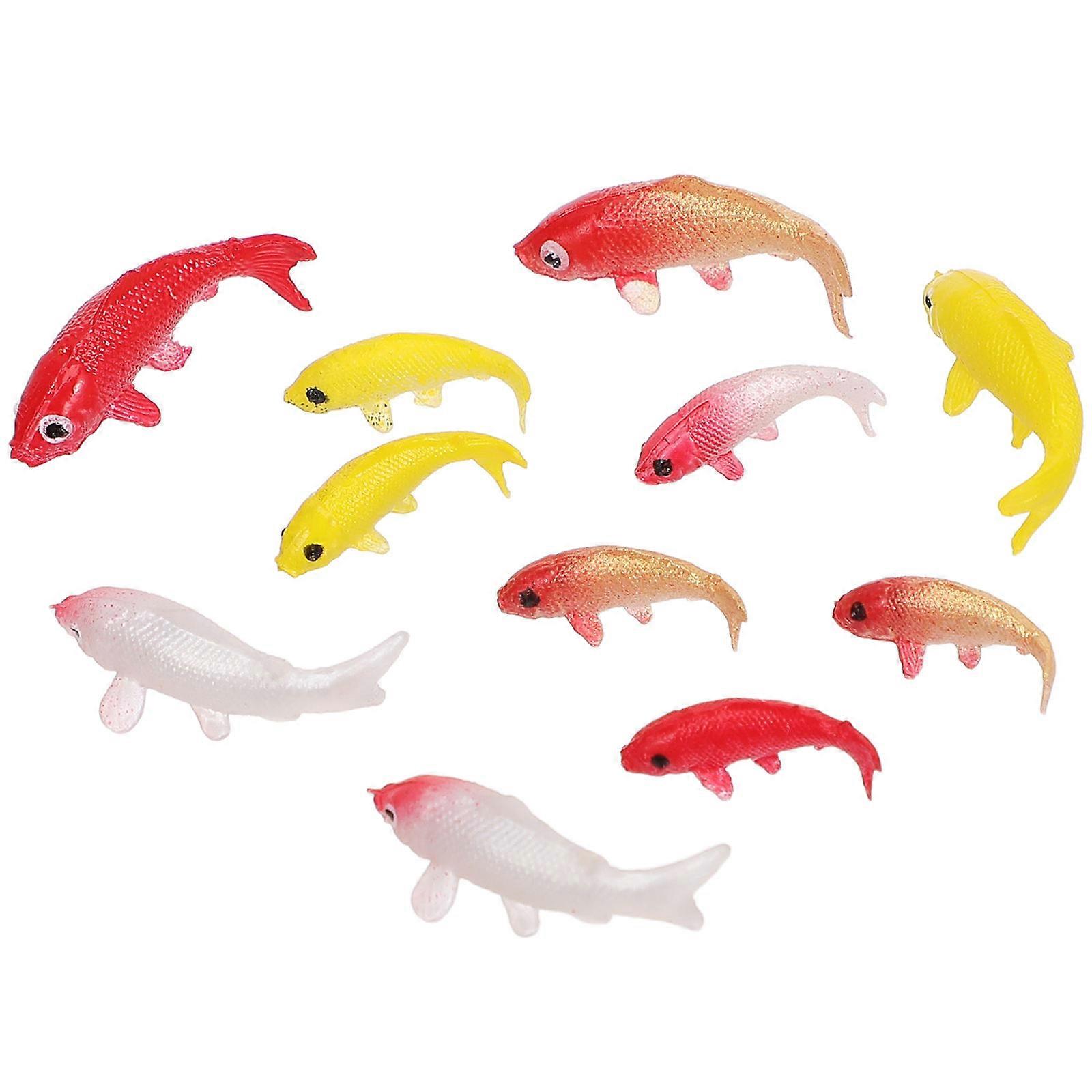 Miniature Fish Tank Decor 50Pcs Mini Simulation Style Accessories Perfect For Enhancing Mini House Atmosphere