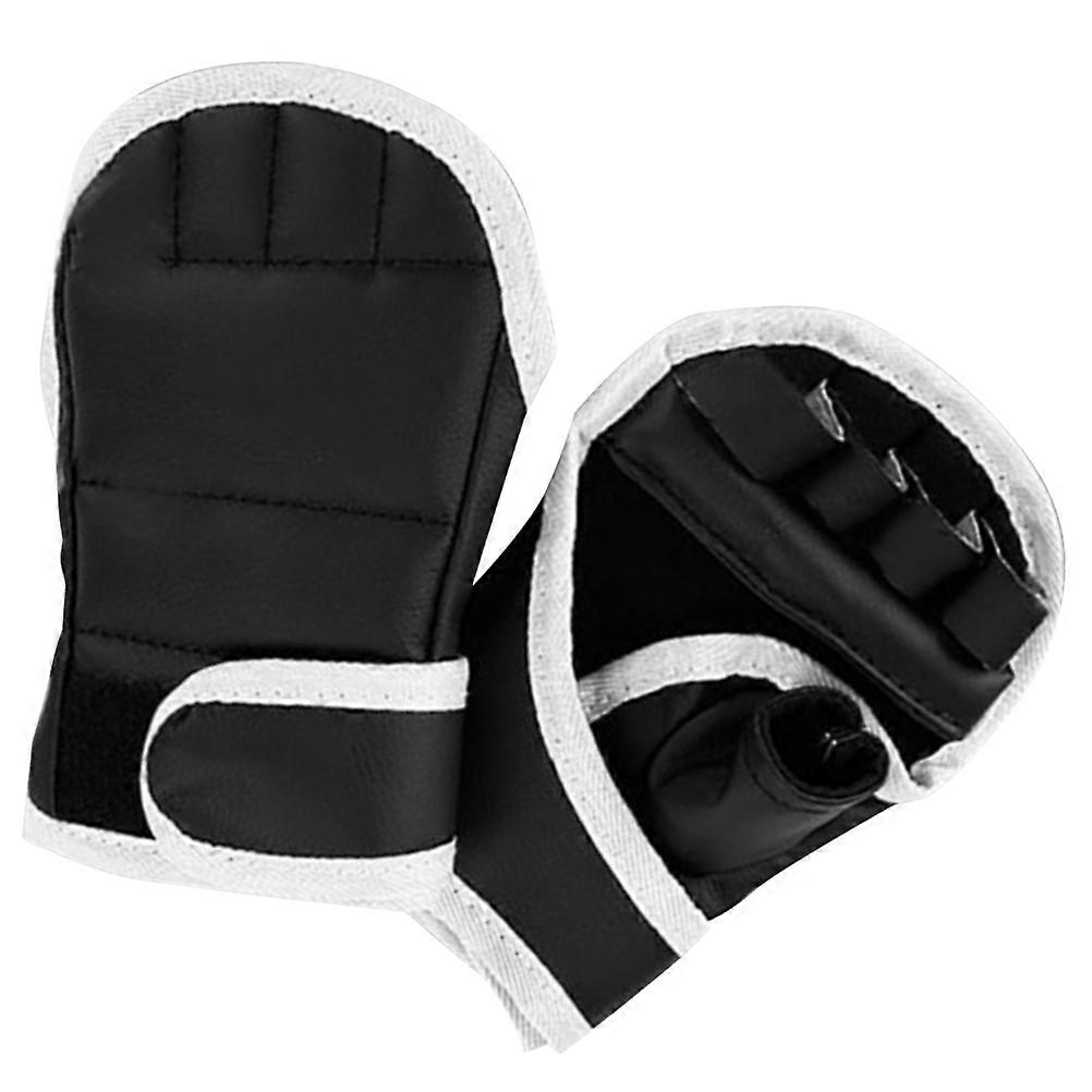 Portable Kickboxing Gloves Durable Half-Finger Training 5Pairs Set