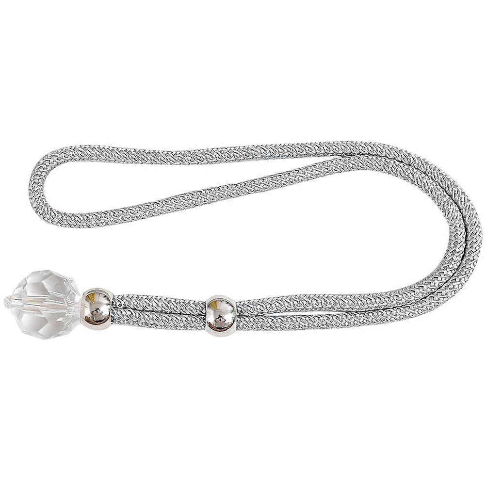 Water Droplet Curtain Tie Back 3Pcs Simple Design For Homeowners Living Room And Bedroom Non-Damaging Functionality