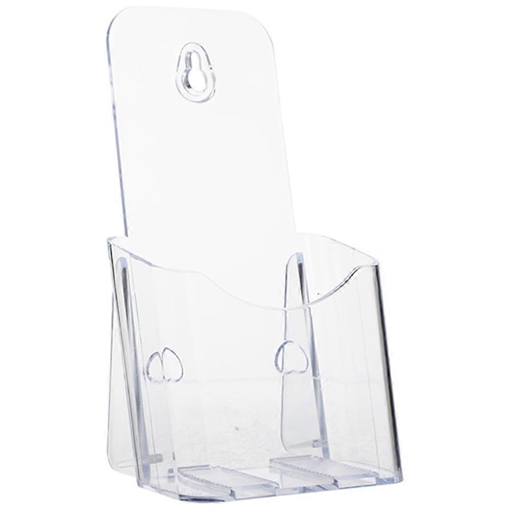 Wall Mounted Acrylic Document Organizer Magazine Holder For Office 1Set