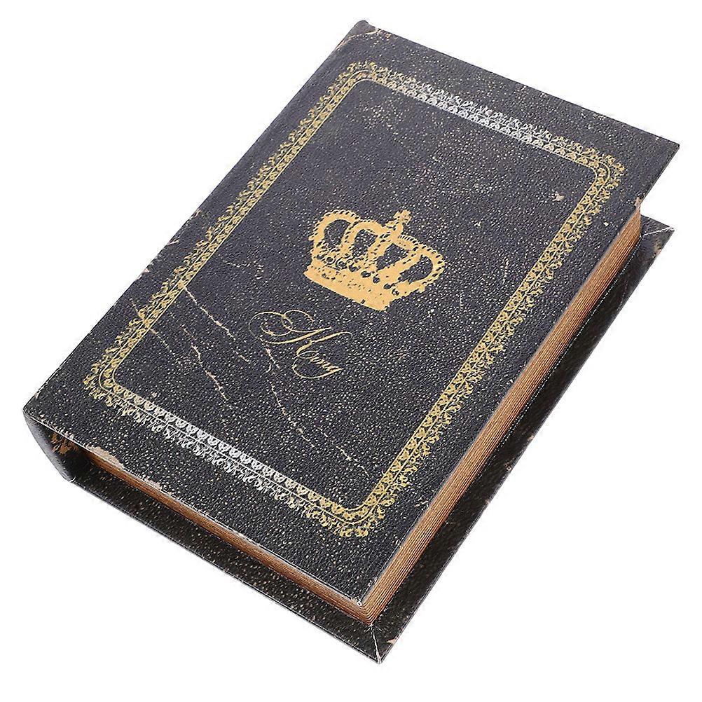 Bookshelf Prop European Style False Multi 19.00X13.00X5.00CM Wooden Photo Props 1Pack