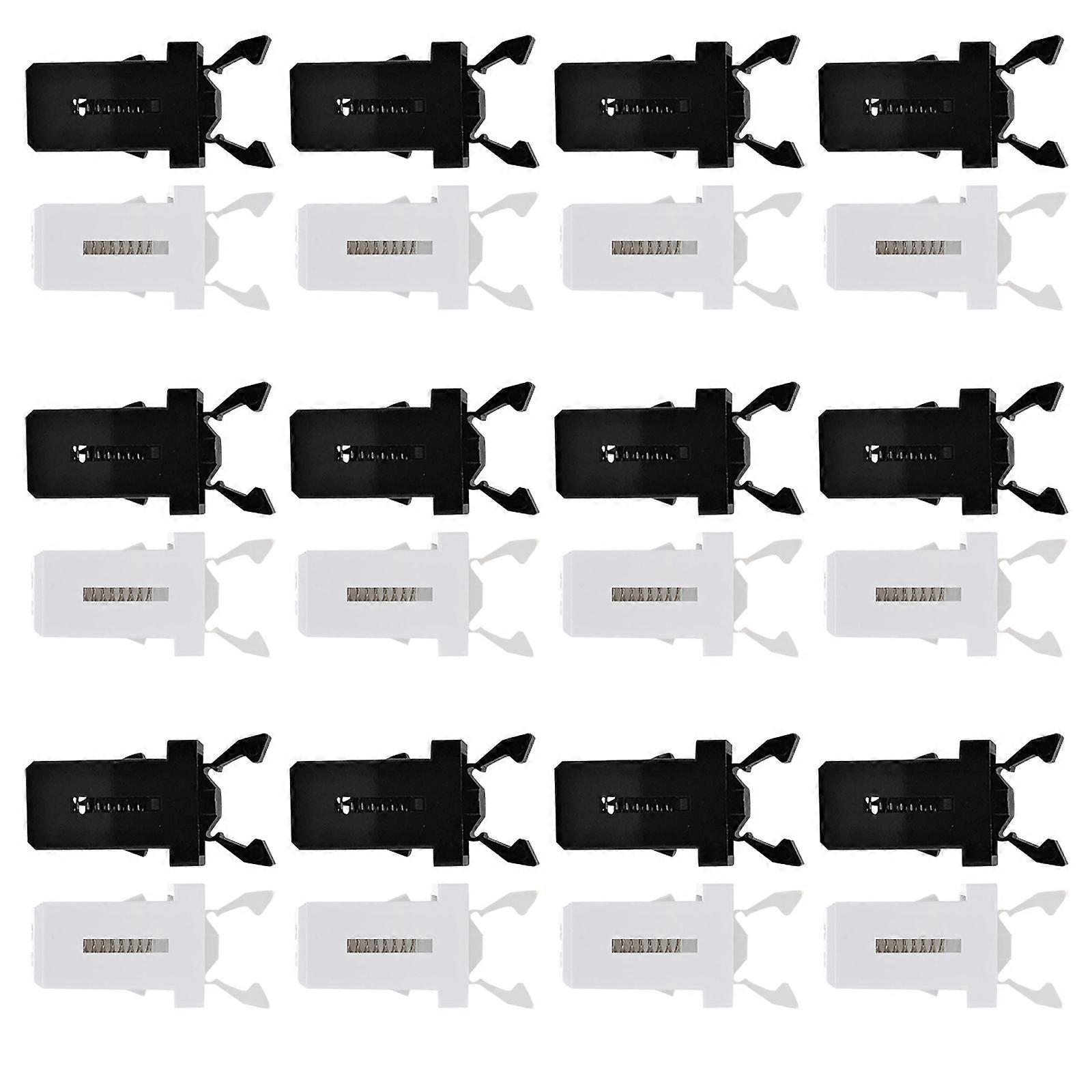 Garbage Can Buckles Trash Can Push-Type Lock for Waste Bin 80Pcs