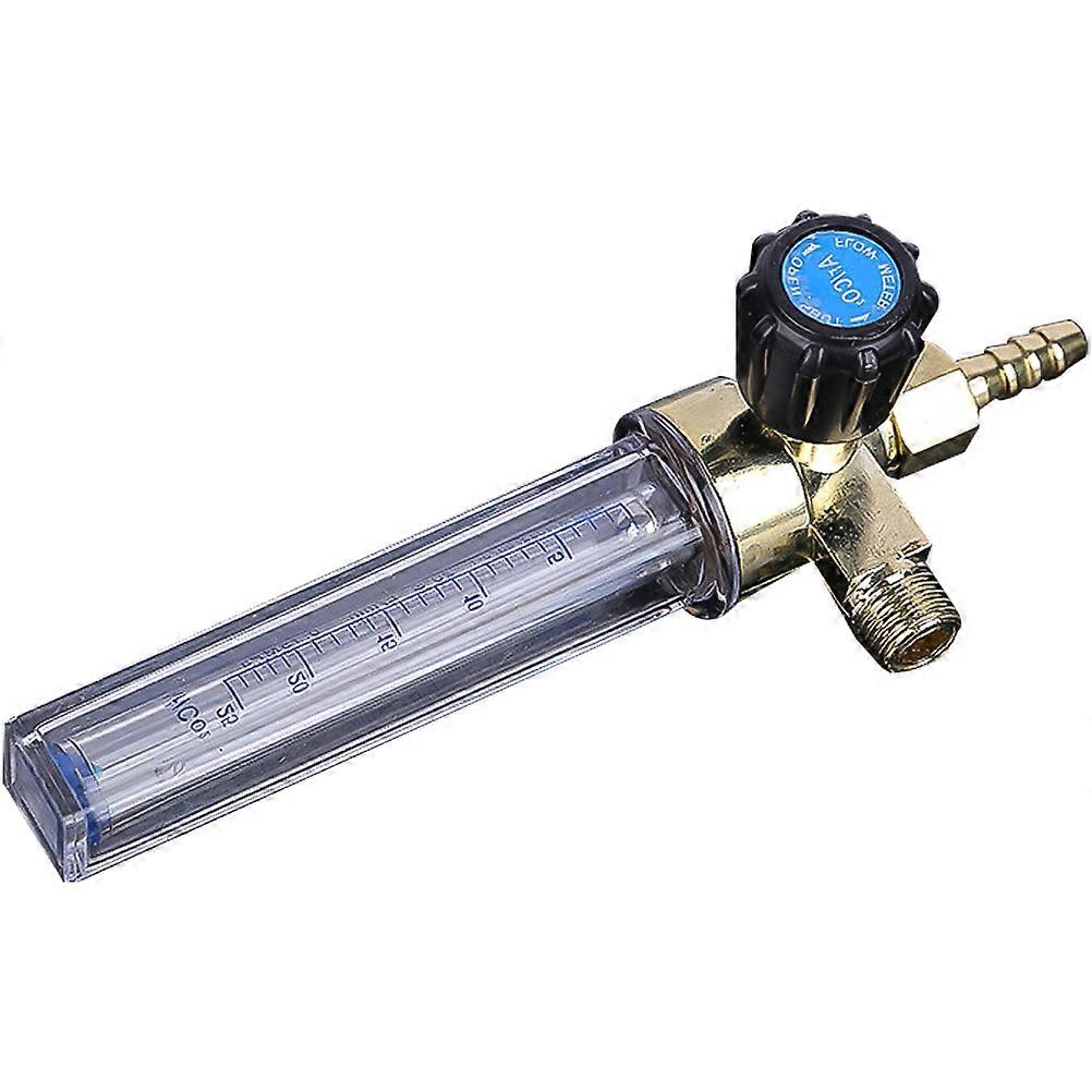 Pressure Reducer Argon Alloy Gauge Kegerator Systems 1/4PT 0.35MPA 7mm Transparent 1Set