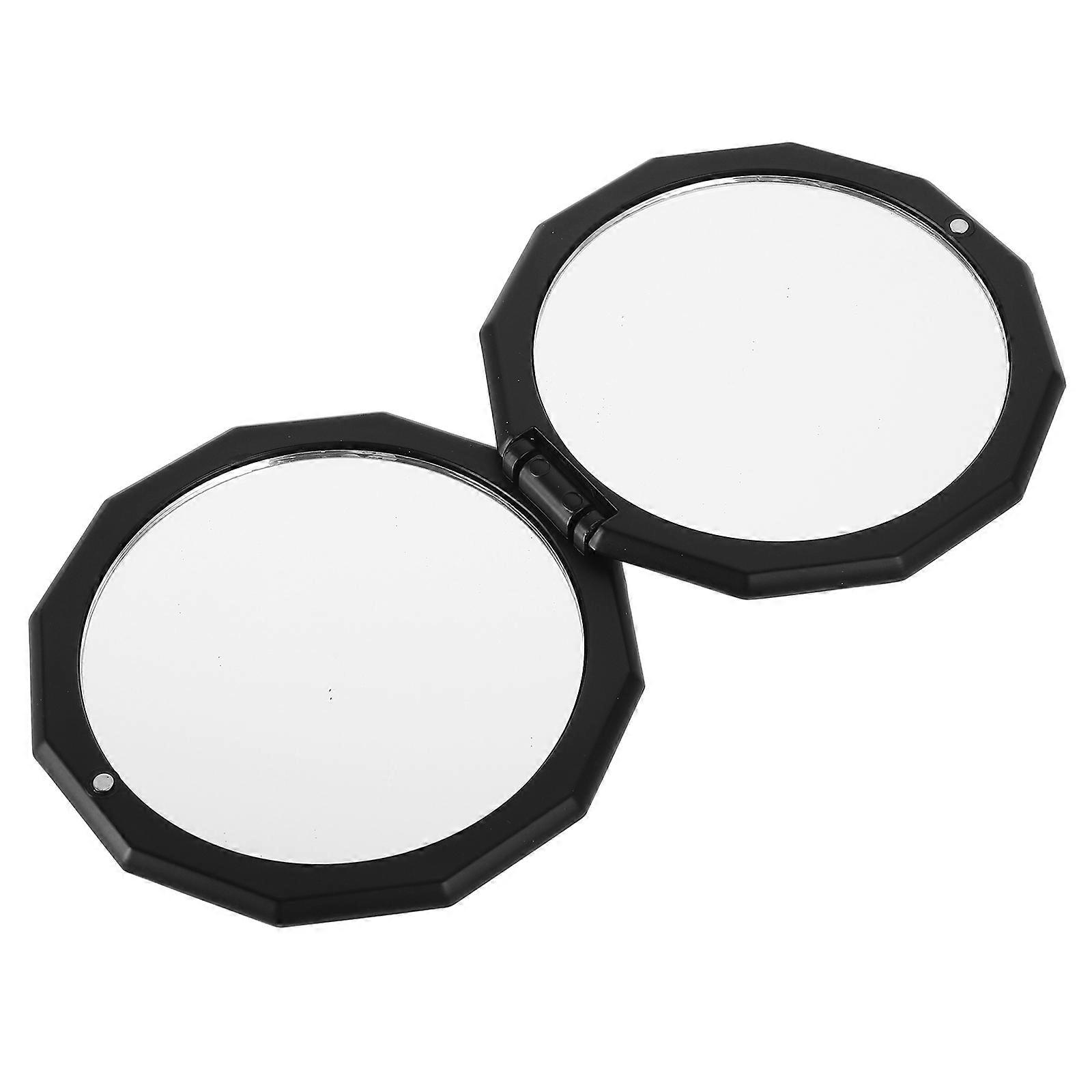 Multi Polygonal Makeup Mirror for Women Portable Folding Compact Mirror