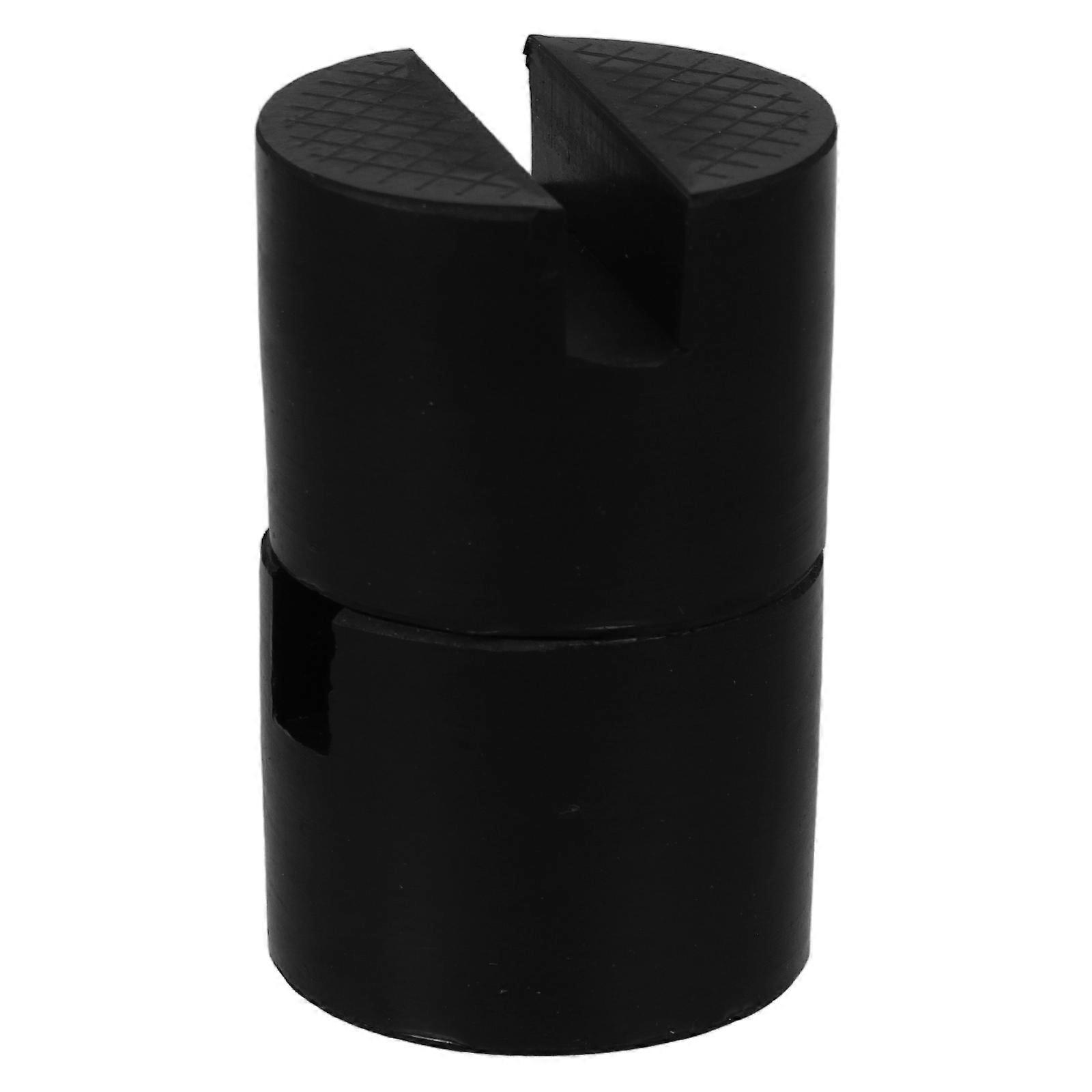 Black Rubber Jack Stand Pads for Jack Use 8Pcs