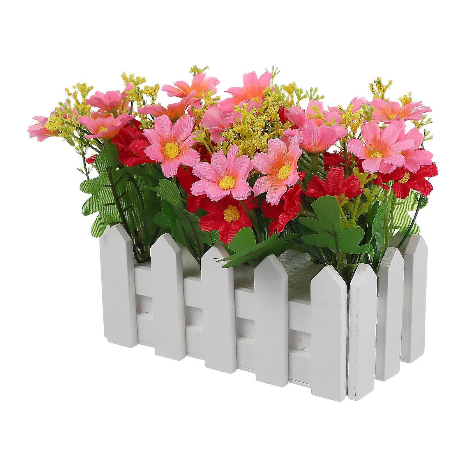 Artificial Flowers 3Pcs Realistic Simulation for Dining Room Decoration