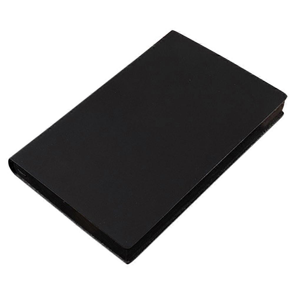 3Pcs Rectangular Black Notebook Perfect For Note-Taking And Journaling Stylish Design For Every Occasion