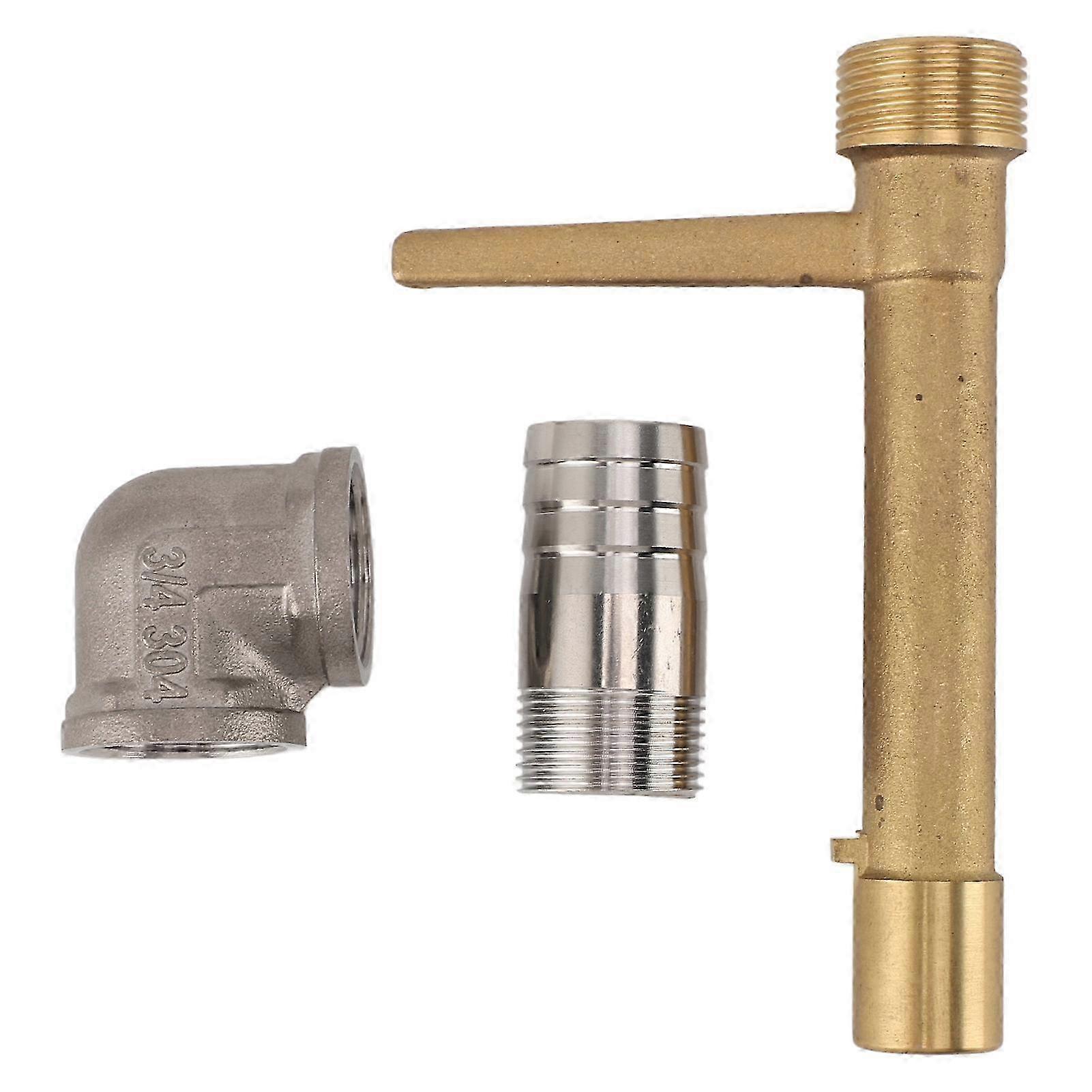 2025 G3/4 Quick Coupler Key Tool: Rustproof & Leakage Proof Hose Coupling Valve for Garden Irrigation