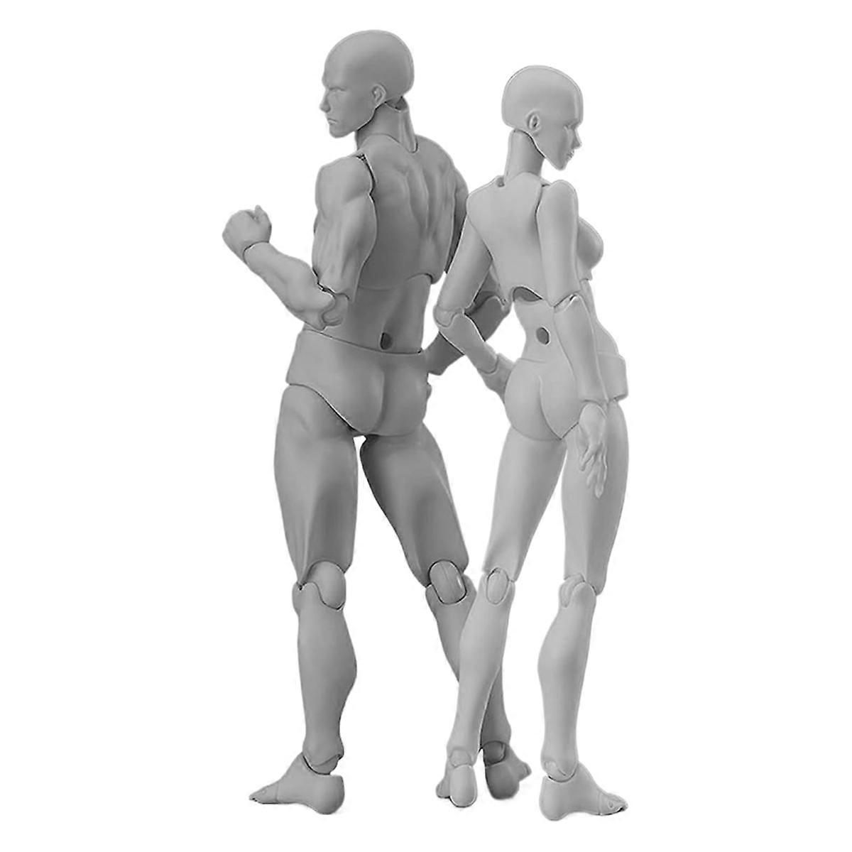Drawing Figures for Artists, Action Figure Model Jointed Small Drawing Figure Model, Stop Motion Figure for Sketching B