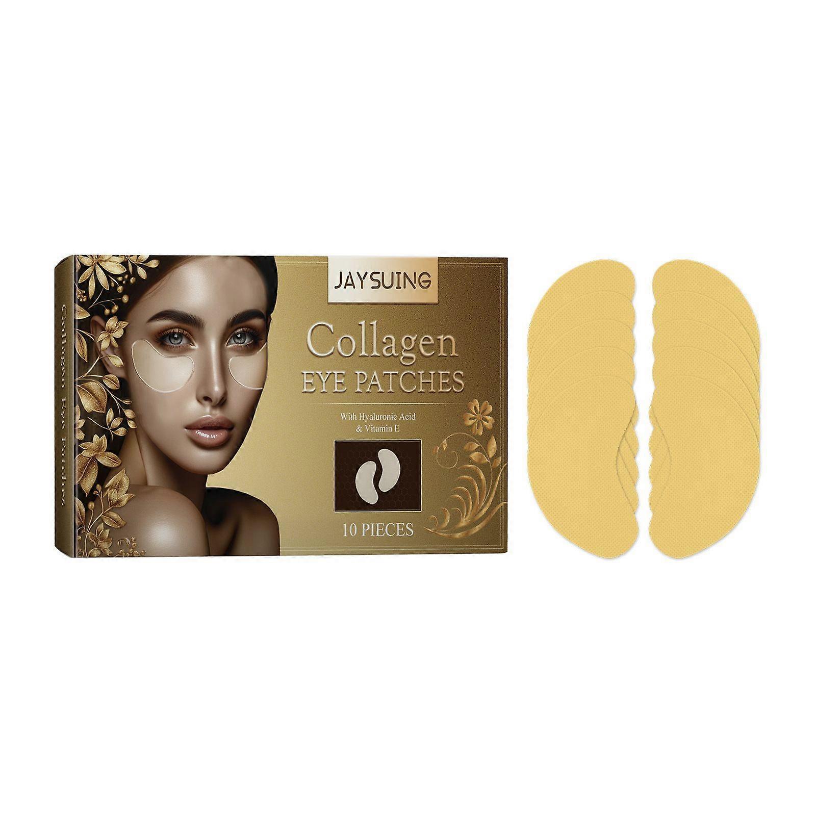 Collagen patch gently cares for the forehead and eye area, moisturizing and