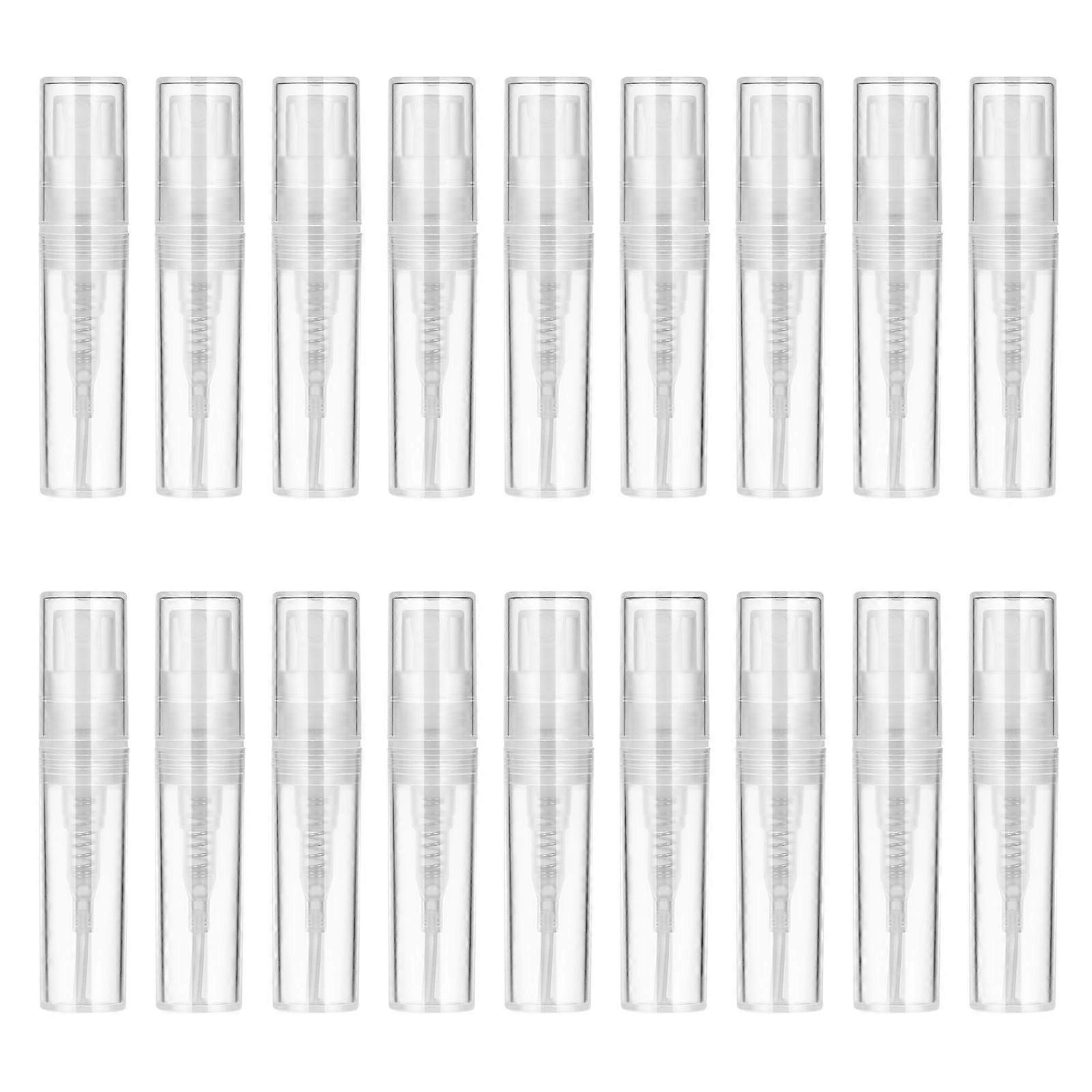 Small Spray Bottle Lurrose Plastic Perfume Bottle for Storage 30Pcs