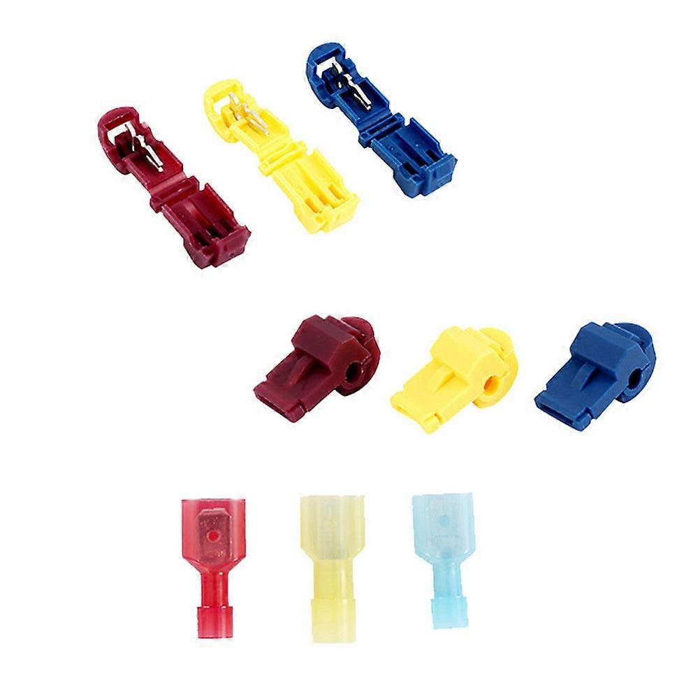 Insulation Terminal 400 Pcs Heat Shrink Wire Crimp Connector For Marine Equipment Assorted Color Waterproof