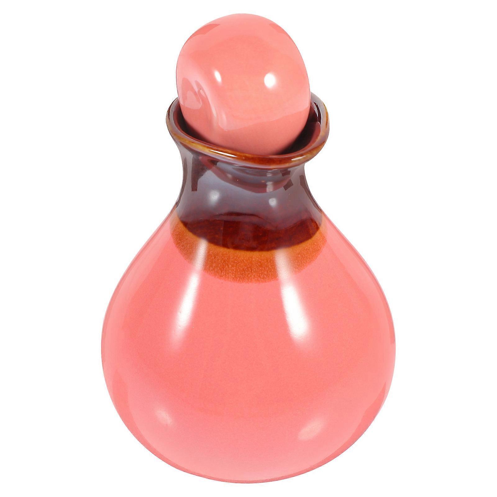 Liquid Bottle Ceramic Essential Oil Bottle for Storage Use 2Sets