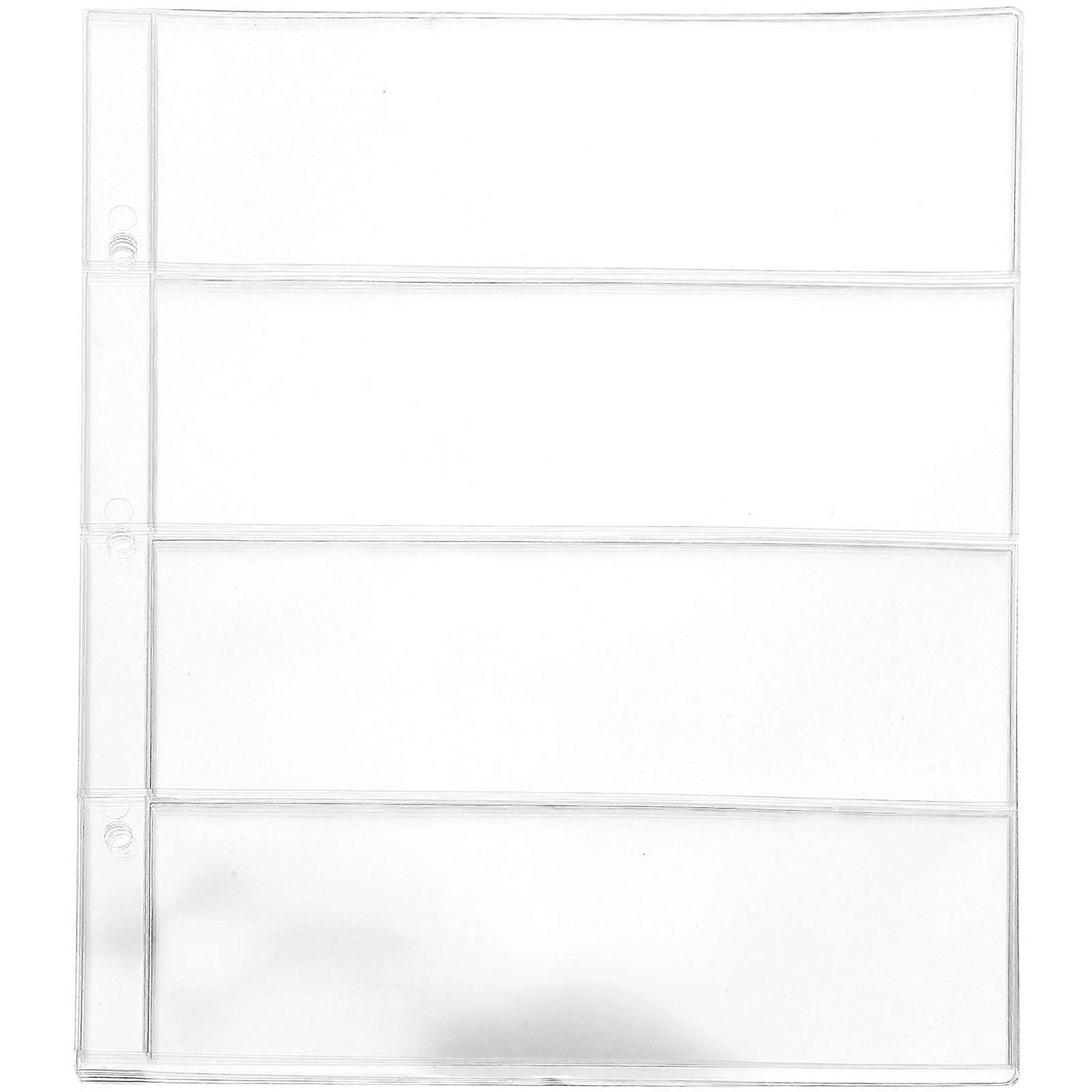 Pages for Storage 30Pcs Money Stamp Holders