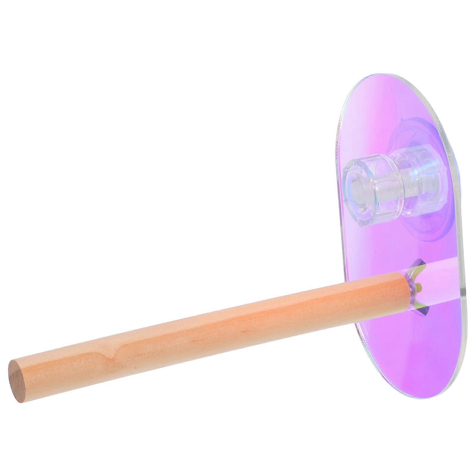 Natural Wood Bird Perches with Suction Cup for Parrot Play 5Pcs