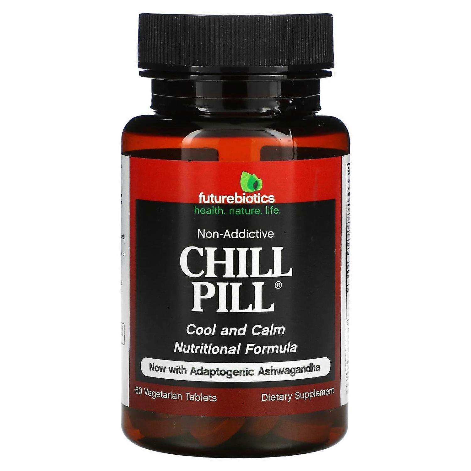 FutureBiotics, Chill Pill, 60 Vegetarian Tablets