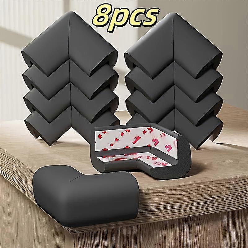 8 pieces of soft foam anti-collision angle, furniture, tables, stairs and cabinets pre-pasted safety edge