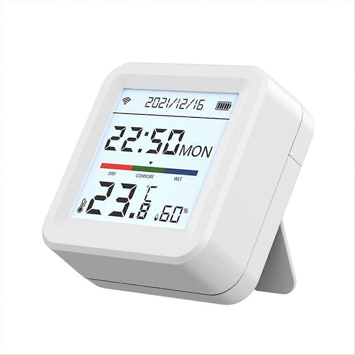 Tuya WiFi Temperature Humidity Sensor Smart Life Backlight Hygrometer Thermometer Sensor Mobile Phone Remote Monitoring