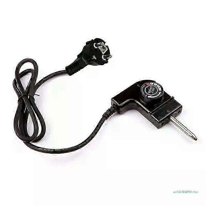 25-26 Electric Baking Pan Thermostat Control Cord US/UK/EU/CN Plug Power Cable Replacement with Automatic Regulator Durable