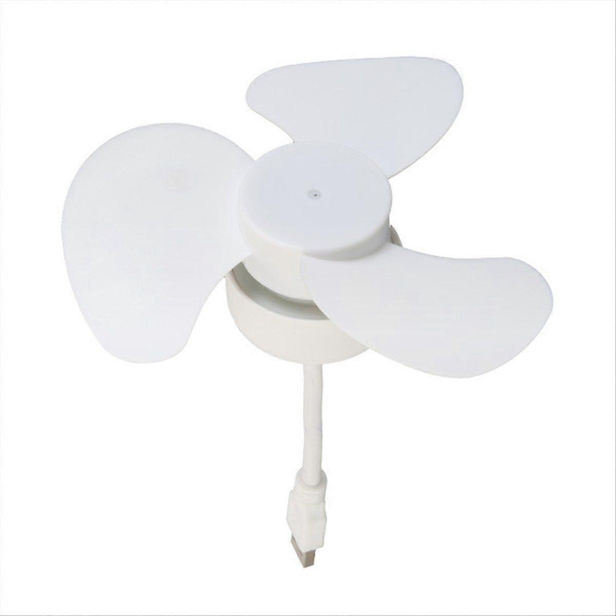 USB Fan DC5V Ceiling Fan 360 Degree Adjustment