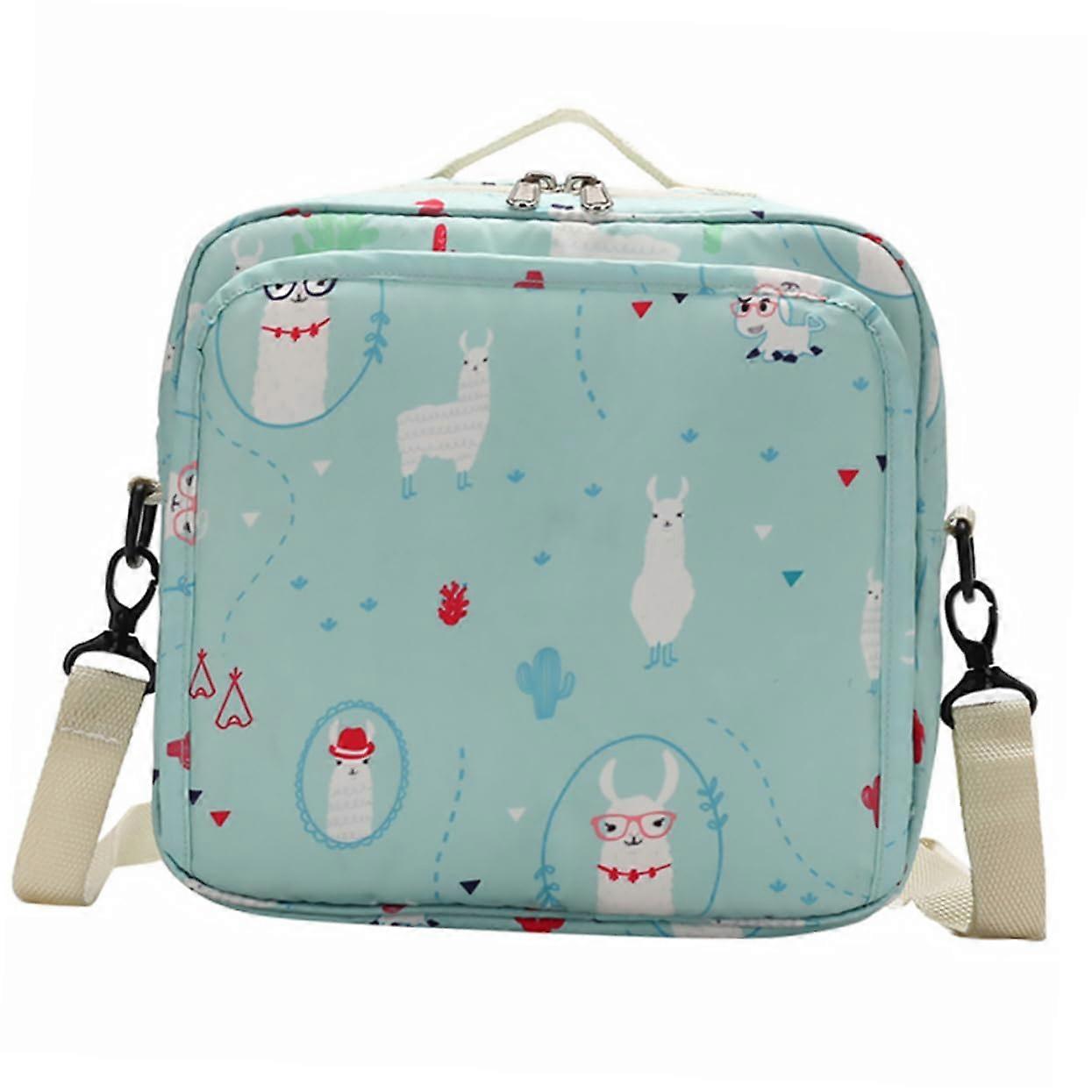 Diaper Storage Bag Portable Nappy Container Tissue Holder For Wet And Dry Diapers Travel Lightweight Compact