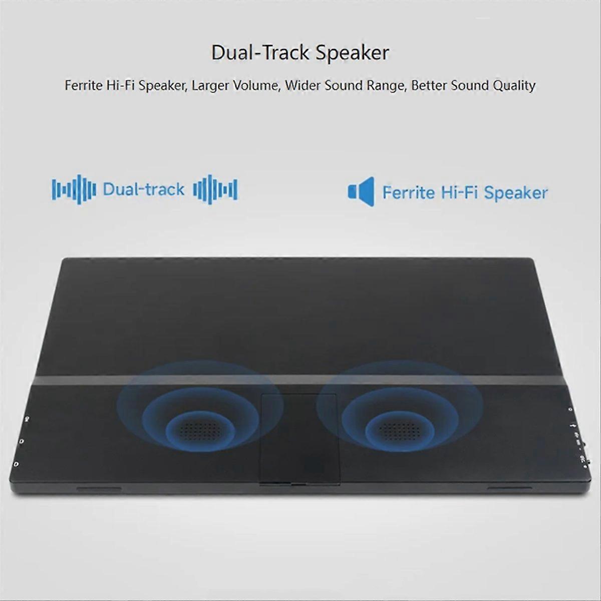 15,6 Zoll Monitor mit Ständer für Raspberry Pi/Jetson Nano/PC EU-Stecker