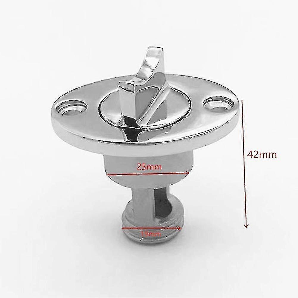 roestvrij staal boot drain plug boot accessoires, witte pakking