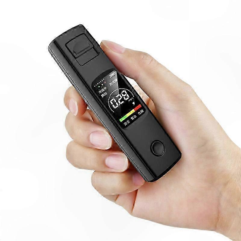 Professional High-Sensitivity Non-Contact Breathalyzer with Rechargeable Feature Portable Alcohol Tester for Accurate Results