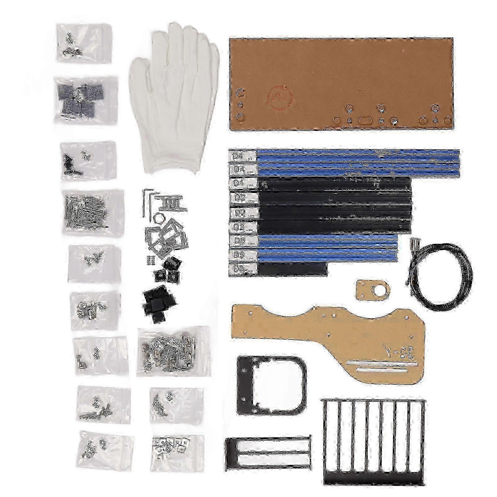 Computer Open Case Bracket Excellent Heat Dissipation Vertical Aluminum DIY Frame ATX MATX ITX Open Computer Case