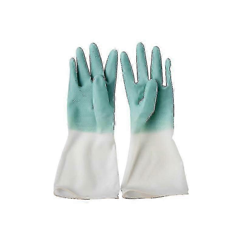 Silikon Rengöringshandskar Diskmedel Rengöringshandskar Skurmaskin Disksvamp Gummi Handskar Rengöringsverktyg