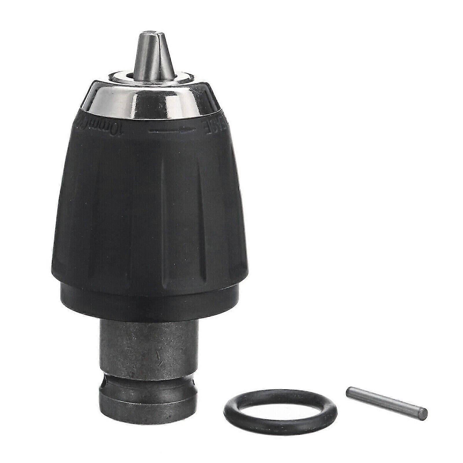 10mm 1/2" Keyless Drill Chuck Screwdriver Impact Driver Adapter Hex Shank Kit