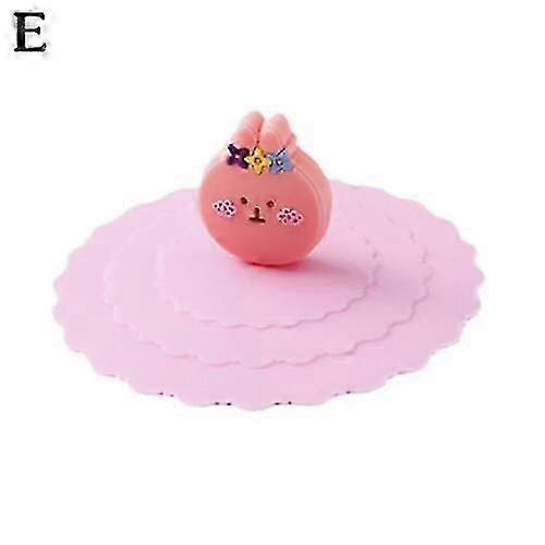 Silicone Cup Lid Glass Container Cover Bee Shape