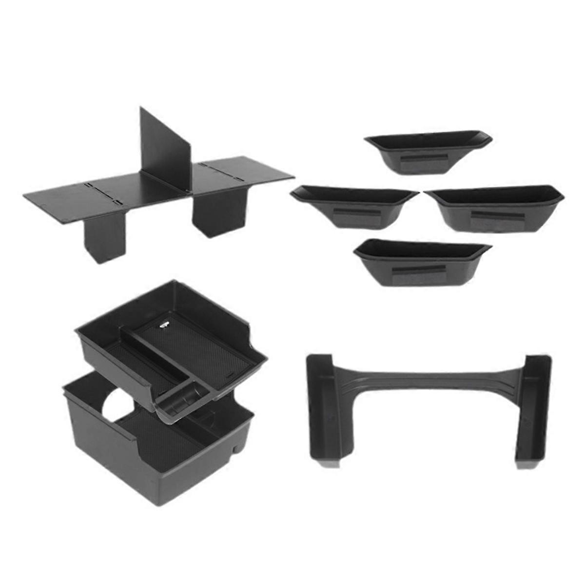 1Set Armrest Box Gear Shift Organizer Tray Front Rear Door Handle Storage Box for 2/4-Door 2021 2022