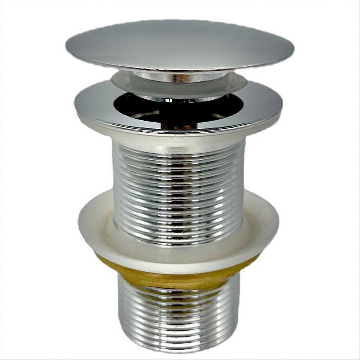 Bathroom Sink Push Down Up Stopper Drain