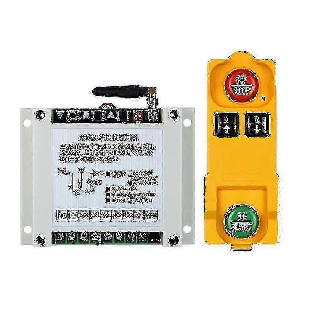AC220V~380V Wireless Remote Control Switch Relay RF Transmitter 315/433MHZ P20250110501-Good
