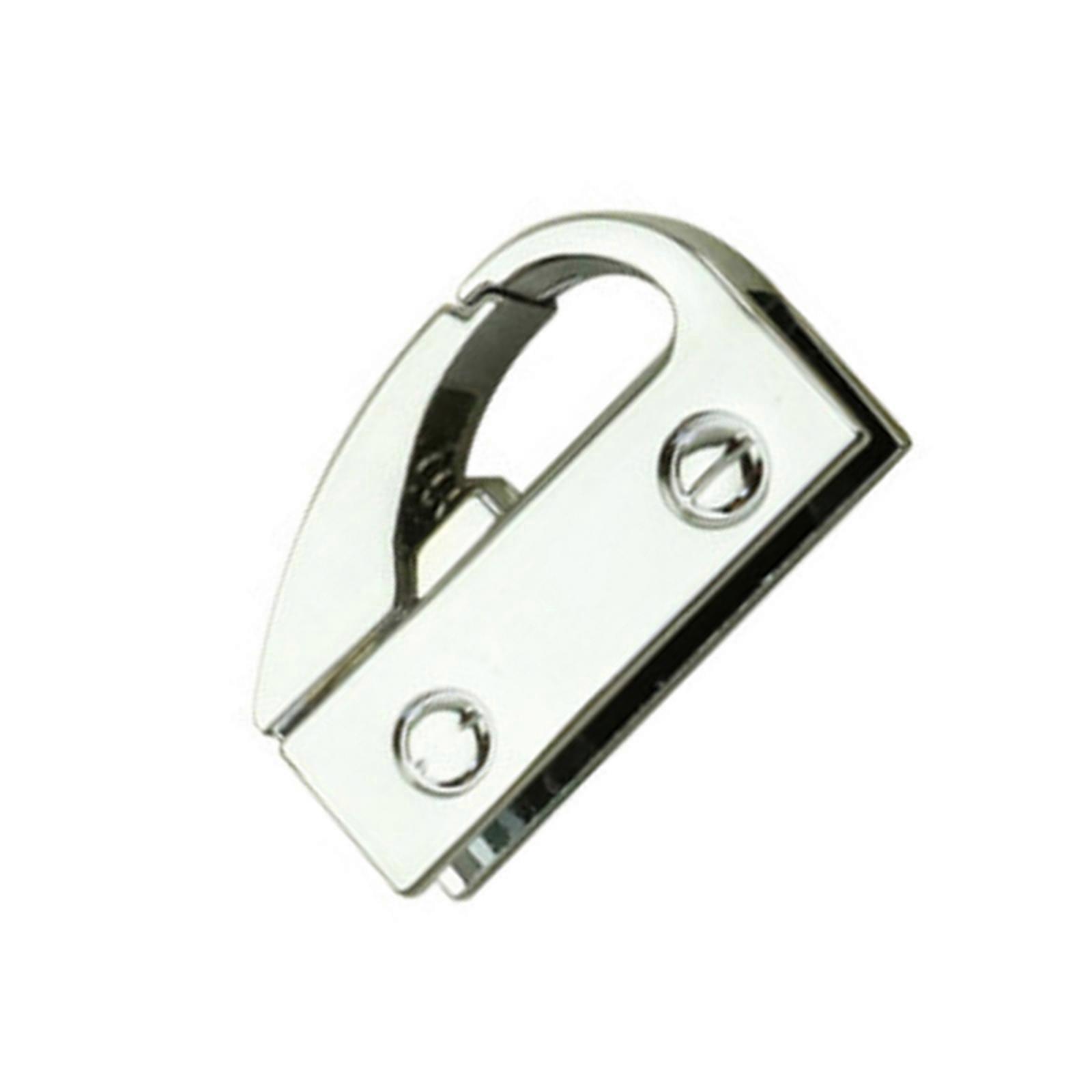 Friendly Metal Bag Accessories For Enthusiasts Simple Snap On Mechanism For Quick Bag Upgrades  Silver