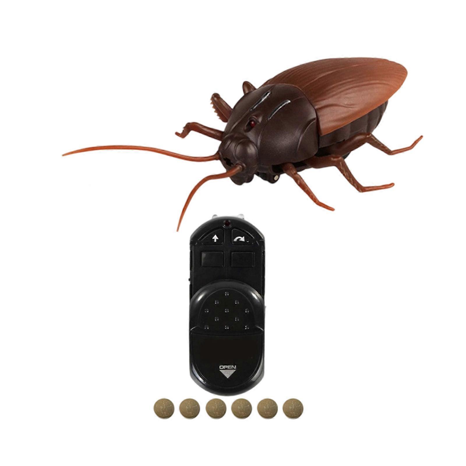 Remote Control Cockroach Cats Toy With Movement For Interactive Indoor Playing And Hunting Stimulation Multicolor