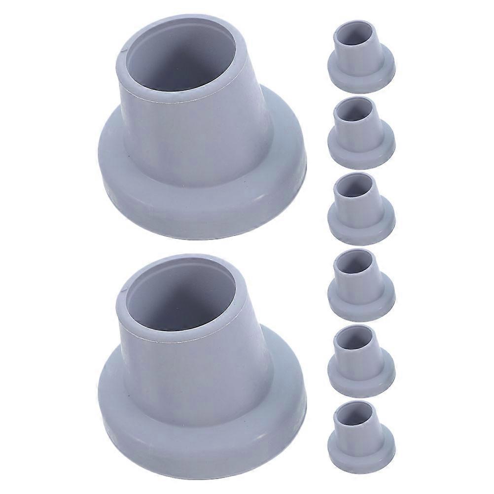 Shower Chair Leg Caps Replacement Rubber Feet Providing Stable Support 8Pcs