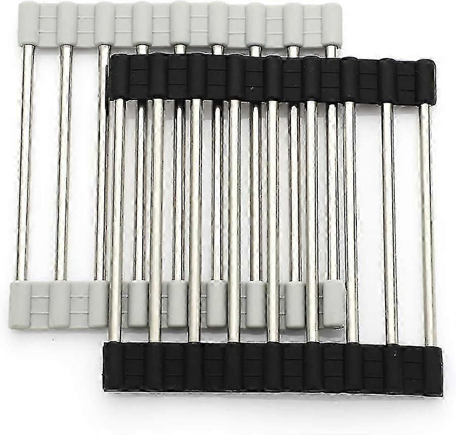 Roll Up Trivets Rack 304 Acero inoxidable multiuso Resistente al calor A