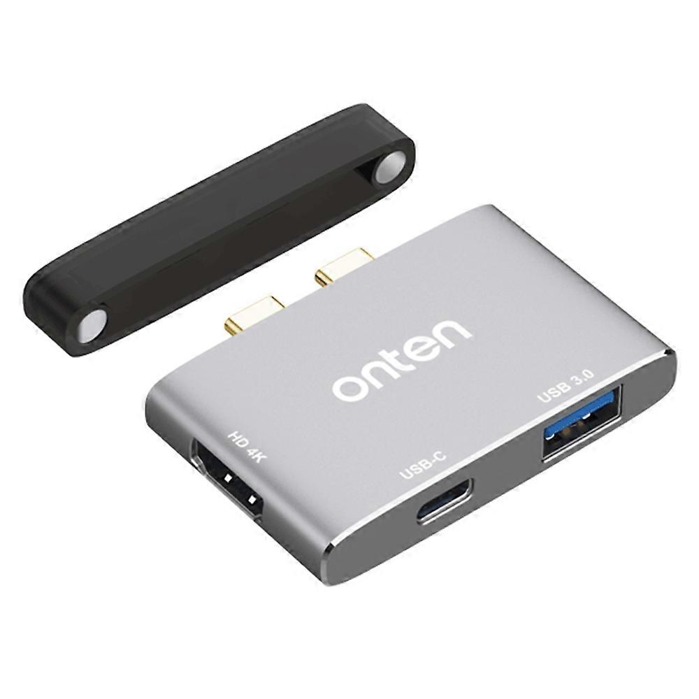 ONTEN 9177S For MacBook TypeC Hub PD3.0 Charging 4K HDMI Video Output USB 3.0 Expansion Dock