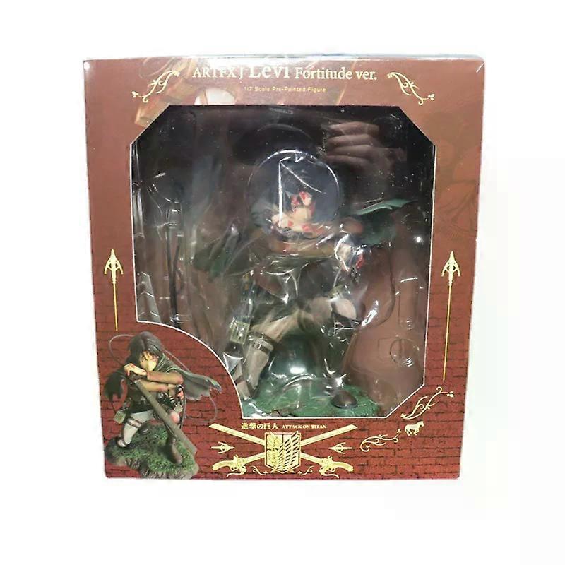 18cm Attack on Titan Figure Rival Ackerman Action Figure Package Ver. Levi PVC Action Figure Rivaille Collection Model Toys Gift