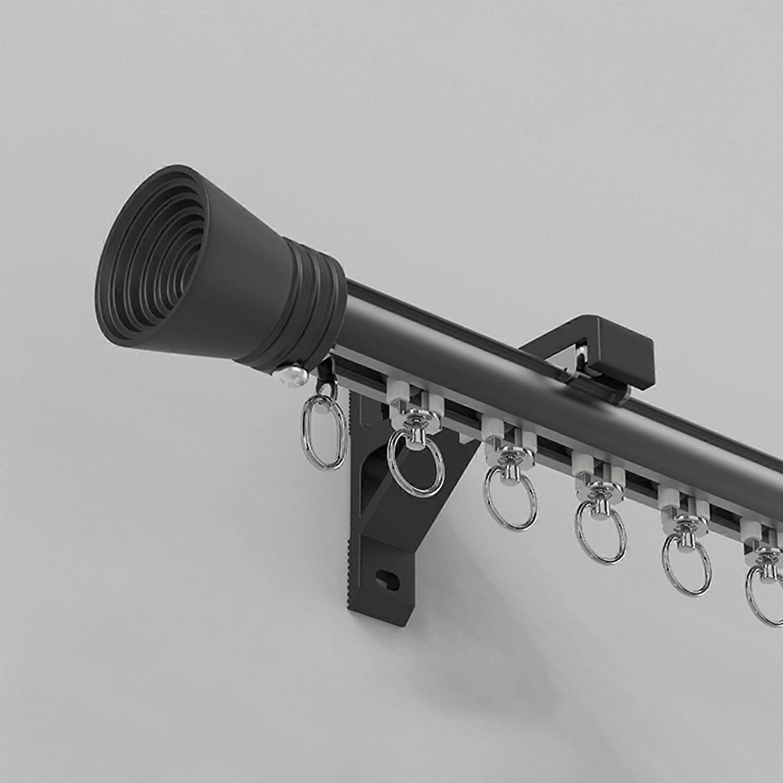 Ceiling Curtain Track Heavy Duty Ceiling and Wall Mounted Rail for Room Divider Shower RV 230cm