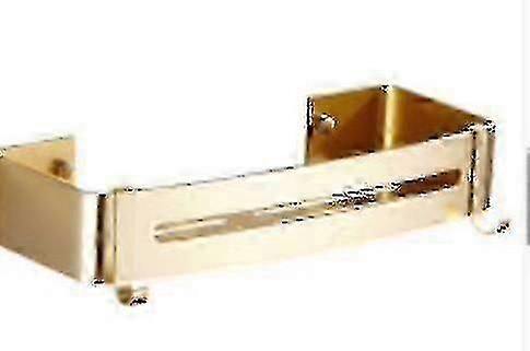 Single-Layer Corner Shower Shelf for Bathroom Accessories - Holds Shampoo and Kitchen Items