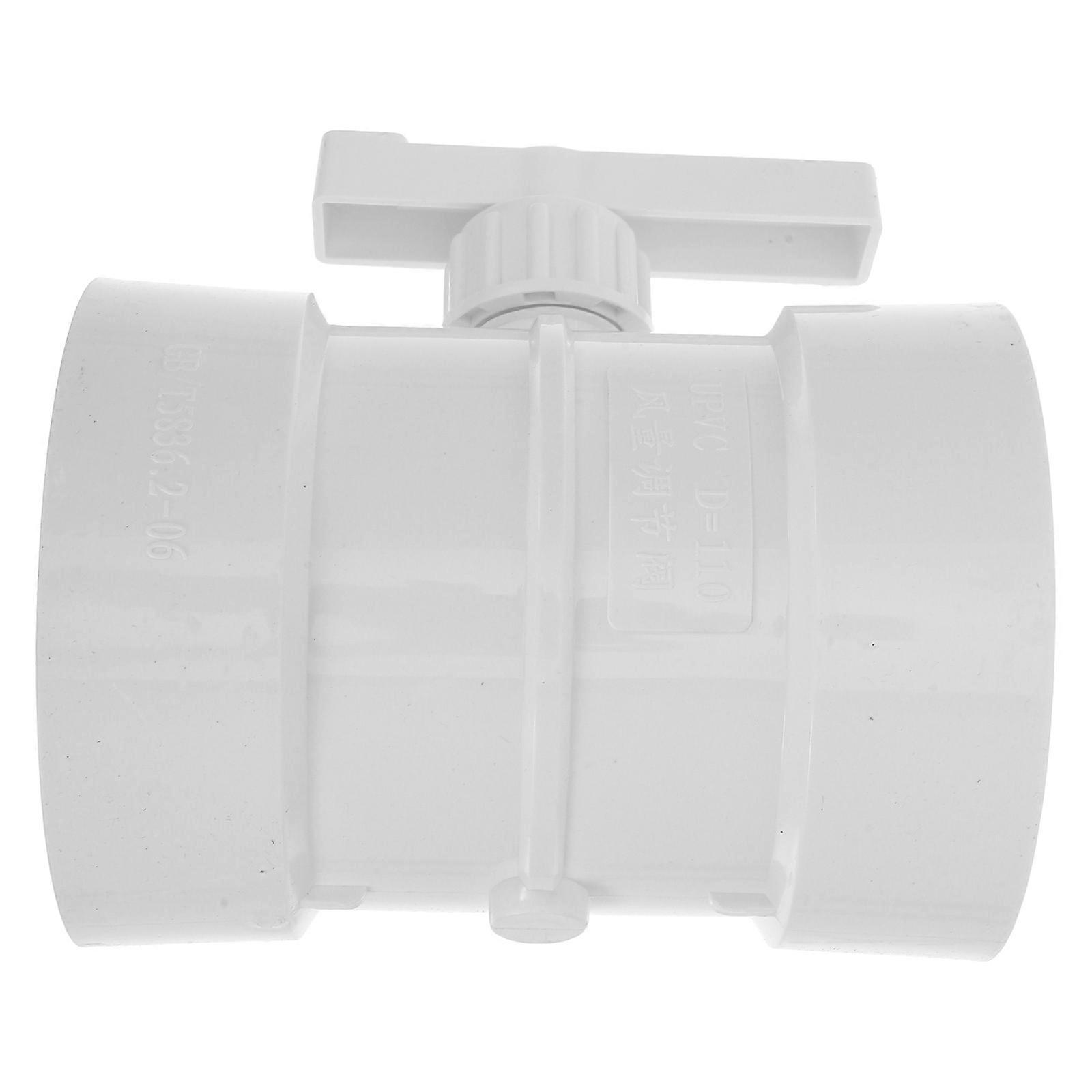 Backdraft Damper For Range Hoods Precise Airflow Control Antibackflow Function 1Set