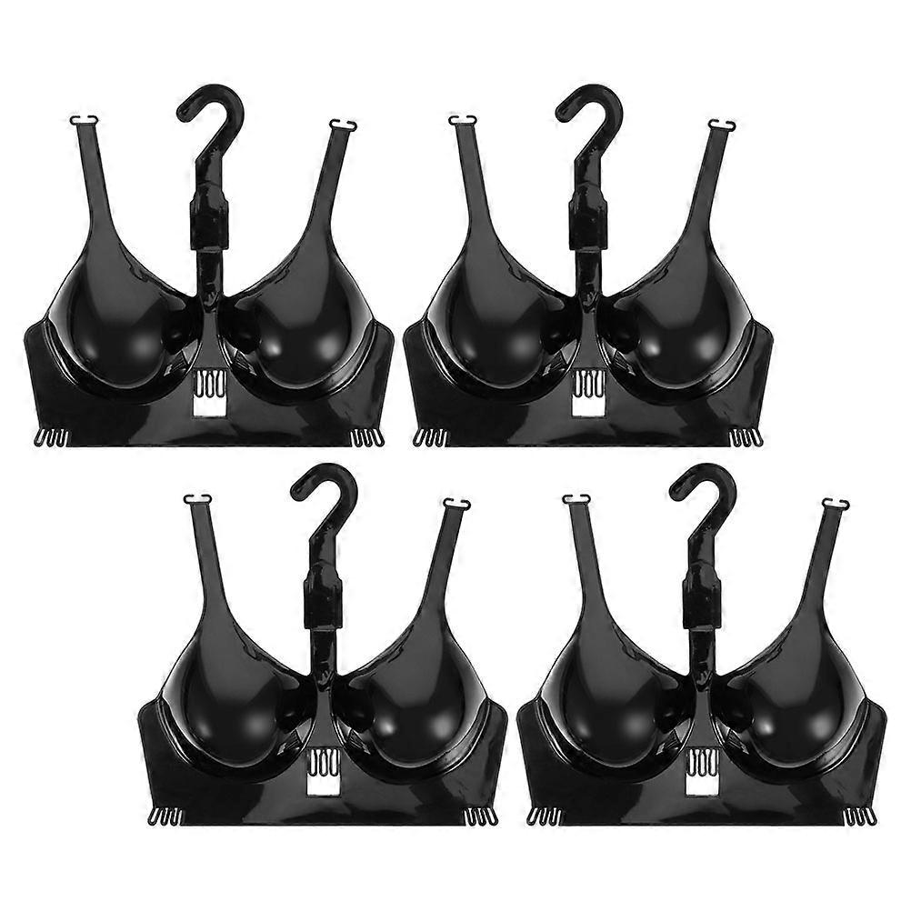 4Pcs Female Hanging for Bra Display Plastic Upper