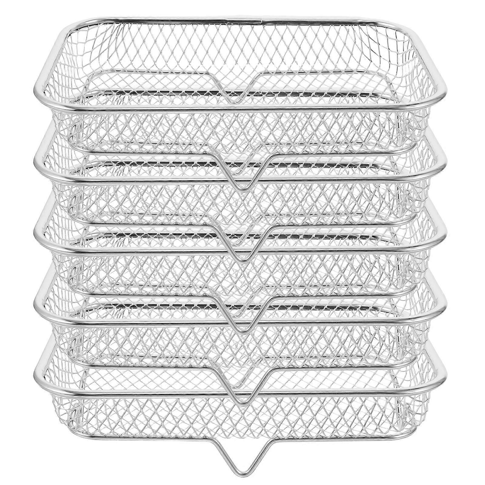 Stainless Steel Dehydrator Rack for Baking Cooling 5Pcs Kitchen Accessories